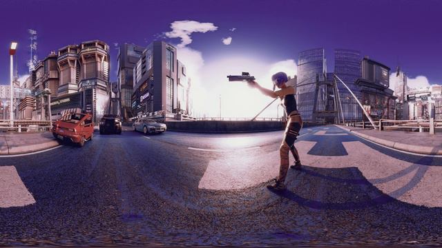 Cyberpunk 2077 X 攻殻機動隊GHOST RUNNER IN THE SHELL　草薙素子　レイトレーシング　Reshade　360度　VR写真　020 смотреть онлайн