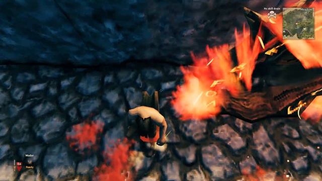 Valheim messing around with the harpoon launch смотреть онлайн