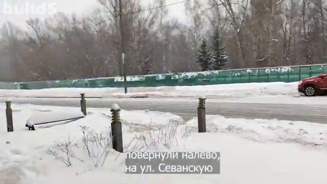 ЖК Кавказский Бульвар 51. Окрестности, январь 2022 смотреть онлайн