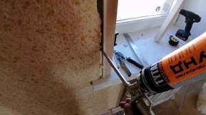 Как сделать пластиковые откосы, откосы на окна своими руками.