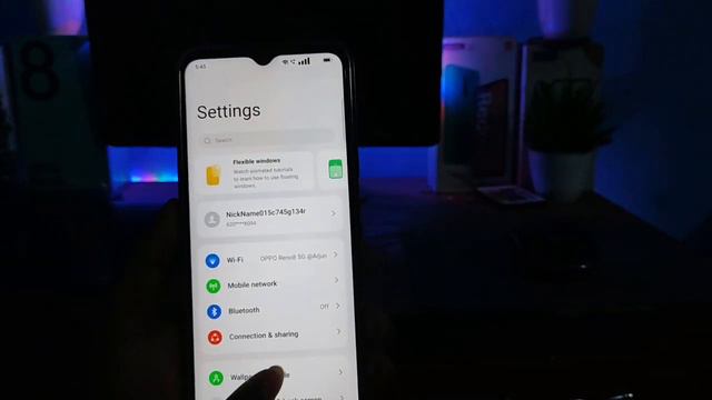 Change Realme UI 4.0 Control Center Style Quick Access Feature Realme UI 4.0 New Control Center 202