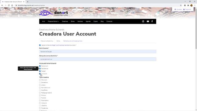 Donart - Com puc registrar-me? o com puc crear el meu perfil en la plataforma? смотреть онлайн