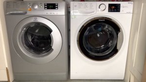 Wash Race | Indesit XWDE861480 Vs Hotpoint RSG964JX White Cotton & Cottons Power 60°