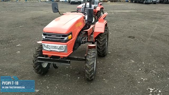 Мини-обзор трактора РУСИЧ Т-18 смотреть онлайн