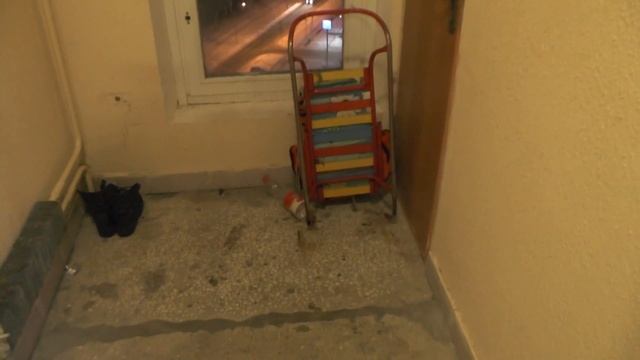 КАЛУГА, январь 2017. Подъезд многоквартирного дома, в котором живёт одна многодетная семья.... смотреть онлайн