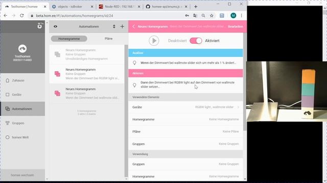 homee und Node Red Teil 7.1 Wallmote Funktion смотреть онлайн
