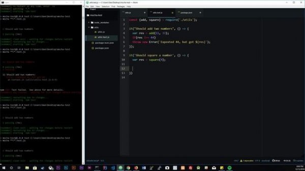Node Js For Beginners - Mocha Tutorial - Unit Testing
