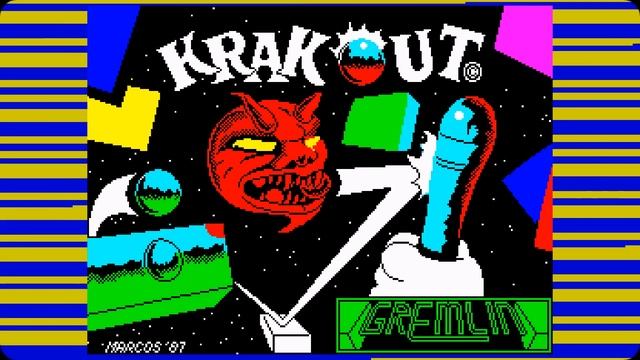 Krakout - ZX Spectrum - Full HD смотреть онлайн