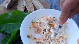 Готовим риет из рыбы. Очень простая и вкусная закуска