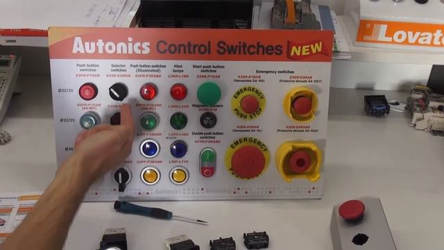 Кнопки и переключатели производства Autonics (краткий обзор от Амитрон ЭК) смотреть онлайн