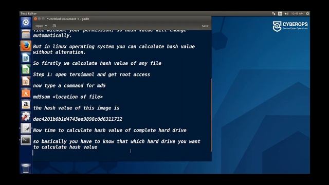 How to calculate hash value of any file and hard drive in linux operating system | Digital Forensic смотреть онлайн