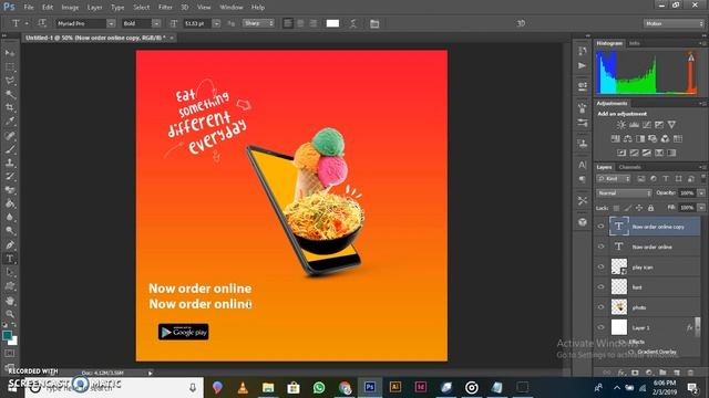 Mobile App Promotion Banner Design Idea-Photoshop Tutorial смотреть онлайн
