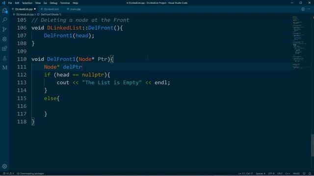 Delete a node from DOUBLY LINKED LIST[from start, index, end] - (2020) смотреть онлайн