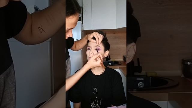 Макияж для модели на фотосессию.