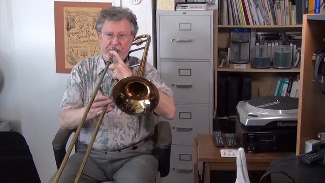 Trombone Lessons: How to get back in shape after 30 years off L1P2 смотреть онлайн