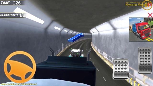 Offroad Towing Chained Tractor Bus 2019 - Best Android GamePlay смотреть онлайн