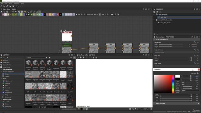 32 - Creating Our Slate Roof Texture Part2 смотреть онлайн