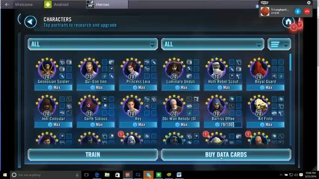 Star Wars: Galaxy of Heroes Discussion Level 80 Next Week, Skunk's Mad Bro, Updates, Updates! SWGO смотреть онлайн