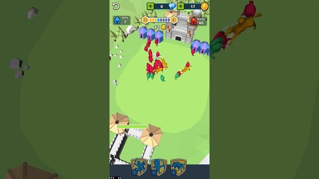 Tiny Kingdom - Gameplay Walkthrough Part 1 - Castle Battle (Android,iOS) смотреть онлайн