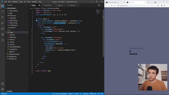 [ REACT ] Star Rating WIDGET смотреть онлайн