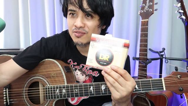 ₱100+ vs ₱1000+ ano ang best 'guitar strings' acoustic? (Sound Demo and Review different gauges) смотреть онлайн