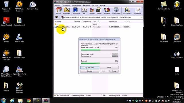 Como descargar after effects cs4 portable 2012 agosto смотреть онлайн