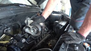 Hyundai Santa Fe неисправность турбины.