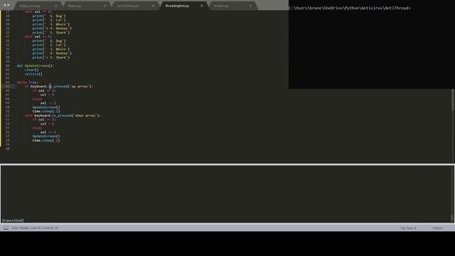 Not just a normal Python menu смотреть онлайн