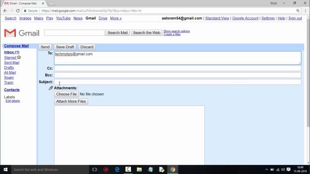 Computer se email kaise bheje in hindi | how to send email from computer смотреть онлайн