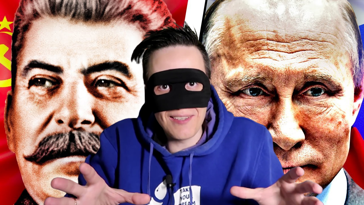 telblog сравнил Сталина и Путина смотреть онлайн