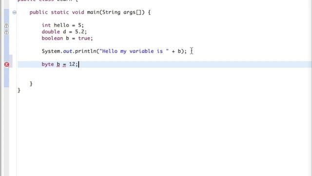 Introduction to Java Language Features: Built in data types смотреть онлайн