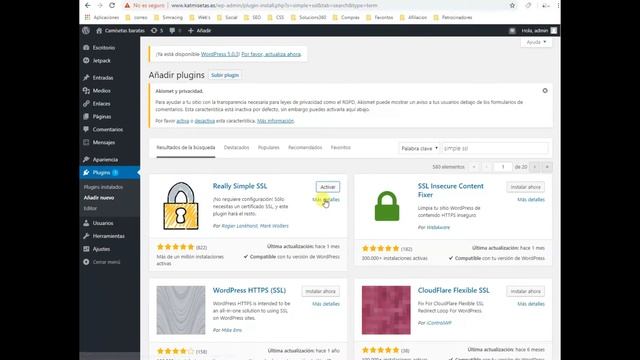 Forzar HTTPS certificado SSL wordpress español 2019 смотреть онлайн