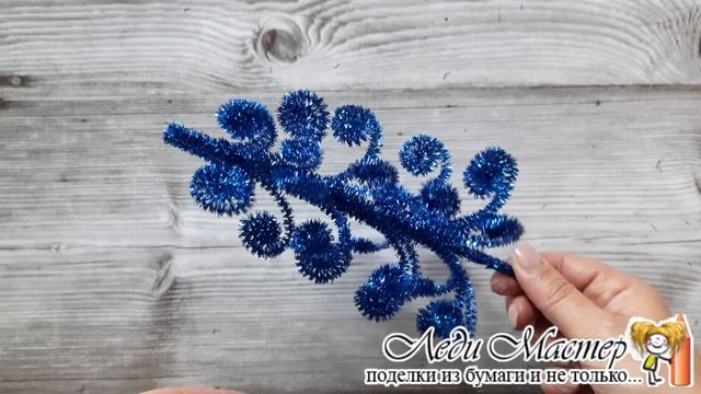 Ёлка своими руками? Ёлка из синельной проволоки / DIY Christmas crafts смотреть онлайн