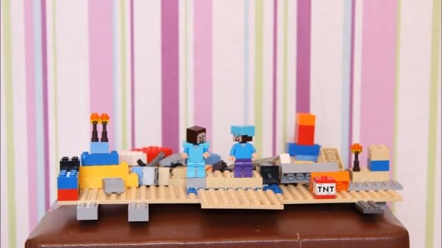 Стив Вырастил ГАМУНКУЛА Приключения Стива из мира Lego Minecraft. DIY Кирилл Дудник смотреть онлайн