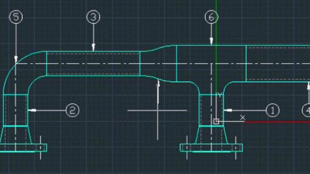 Drawing 2D Piping Elevation + Creating a Bill Of Materials (BOM) смотреть онлайн