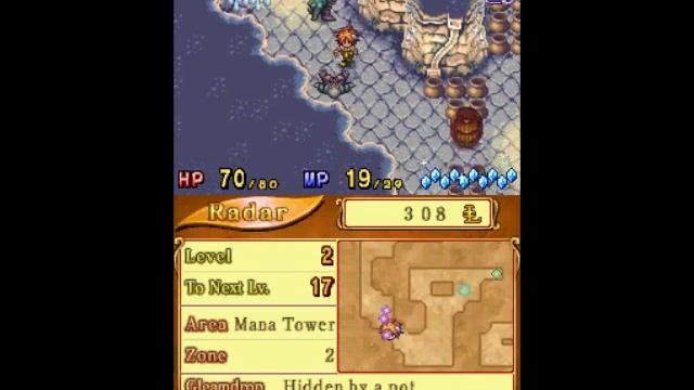 (DS) Children of Mana USA GamePlay DeSmuME 0.9.9 смотреть онлайн