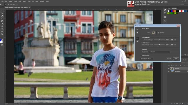 Curs Adobe Photoshop CC 2015.5 Area Focus смотреть онлайн