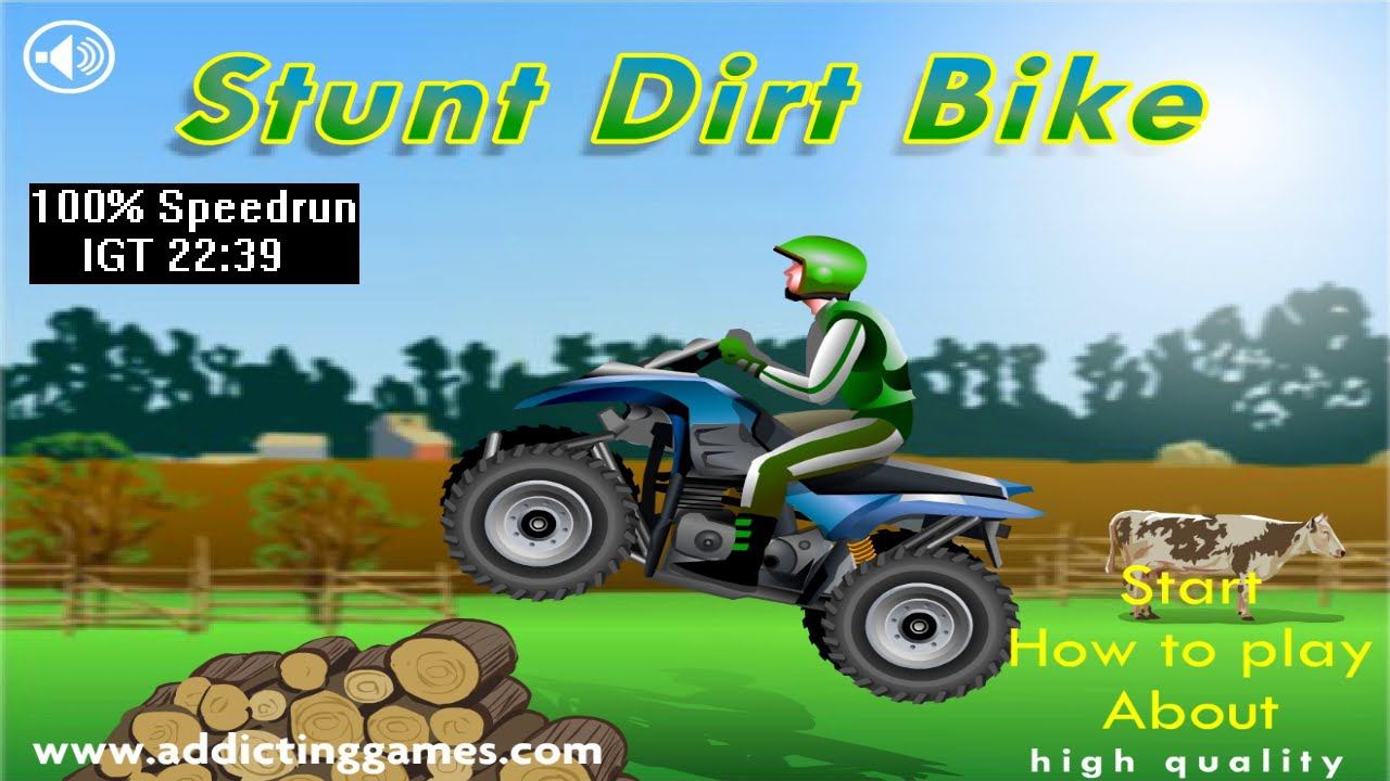 Stunt Dirt Bike 100% (Speedrun) IGT 22:39 смотреть онлайн