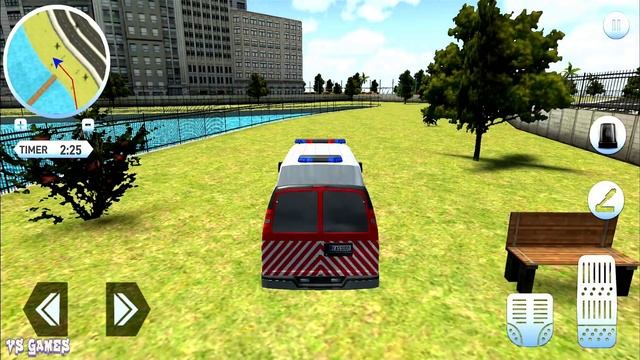 Roof Jumping Ambulance Simulator #17 Rescue Game! Mini Van Driving - Android gameplay смотреть онлайн