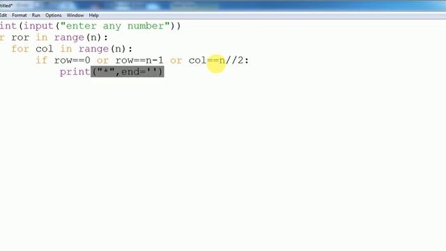 python pattern to print I mostly asked question in interview смотреть онлайн