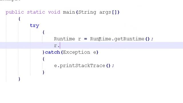 Java Tutorial for Beginners - What is the use of exec() methods from Runtime Class in Java смотреть онлайн