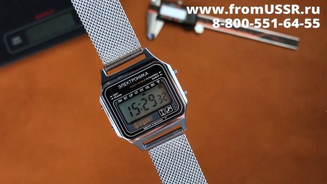 Обзор часов Электроника 77А 1184 и мелодии будильника