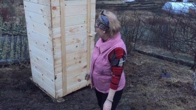 Отзыв клиента о дачном туалете "Классический" - СК "Домино" смотреть онлайн