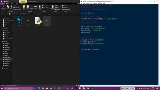 How To Import Your Image (Python Programming -- Turtle Graphics) - CodeWithNick смотреть онлайн