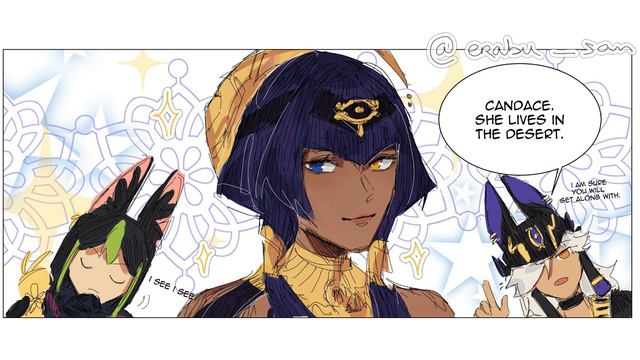 Los nuevos amigos de Cyno - Genshin Impact comic (FANDUB) смотреть онлайн