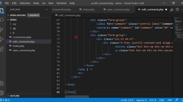 Creating a Simple Comment Section using PHP and SQLite смотреть онлайн