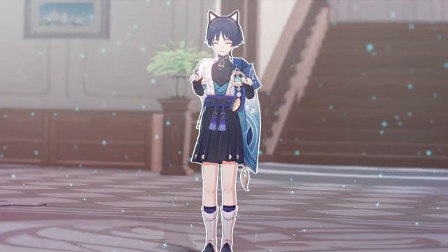 【Genshin Impact MMD】 sad cat dance [ scaramouche Wanderer / Venti / lumine ] смотреть онлайн