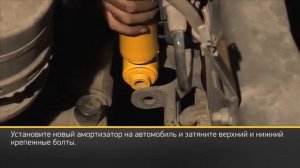 Правильная замена передних амортизаторов Volvo FH12. Установка амортизаторов MONROE Magnum. Часть 3