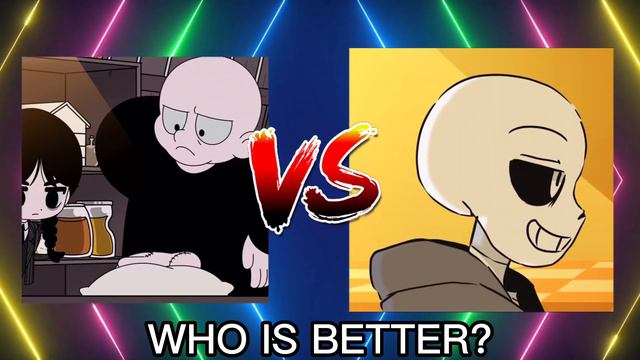 Wednesday VS Undertale | ZERO TWO DODGING MEME 1,2 смотреть онлайн