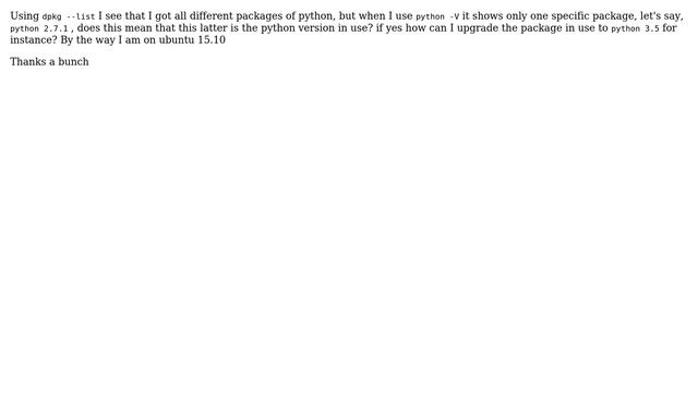 Ubuntu: Python upgrade! смотреть онлайн